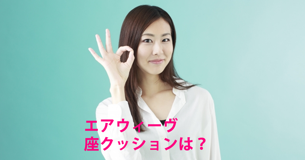 エアウィーヴダ座クッション